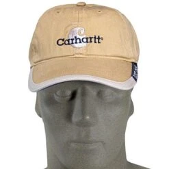 Carhartt Hats: Straw Contrast Cotton Baseball Cap A237SRW -Carhartt Outlet Workwear Store image 49055