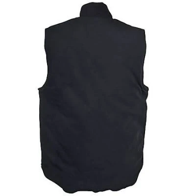 Carhartt Vests: Men's Black V01 BLK Cotton Duck Arctic Vest 3 Carhartt Vests: Men's Black V01 BLK Cotton Duck Arctic Vest - Image 3