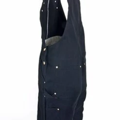 Carhartt Overalls: Men's R41 BLK Black Zip To Hip Quilt Lined Overalls -Carhartt Outlet Workwear Store image 55264