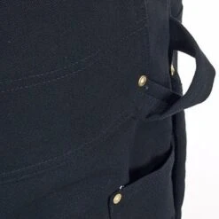 Carhartt Overalls: Men's R41 BLK Black Zip To Hip Quilt Lined Overalls -Carhartt Outlet Workwear Store image 55265