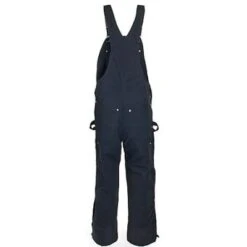 Carhartt Overalls: Men's R41 BLK Black Zip To Hip Quilt Lined Overalls -Carhartt Outlet Workwear Store image 55267