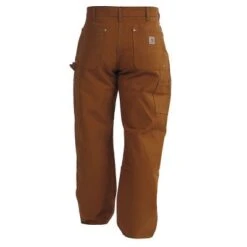 Carhartt Pants: Men's B01 BRN Brown Duck Work Pants -Carhartt Outlet Workwear Store image 58954