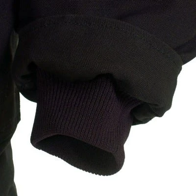 Carhartt Coats: Men's Black C003 BLK Arctic Quilt Lined Traditional Duck Coat 3 Carhartt Coats: Men's Black C003 BLK Arctic Quilt Lined Traditional Duck Coat - Image 3