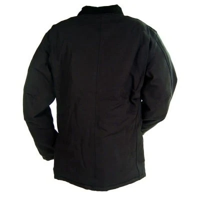 Carhartt Coats: Men's Black C003 BLK Arctic Quilt Lined Traditional Duck Coat 5 Carhartt Coats: Men's Black C003 BLK Arctic Quilt Lined Traditional Duck Coat - Image 5