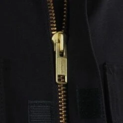 Carhartt Coats: Men's Black C003 BLK Arctic Quilt Lined Traditional Duck Coat 12 Carhartt Coats: Men's Black C003 BLK Arctic Quilt Lined Traditional Duck Coat -Carhartt Outlet Workwear Store image 60070 2