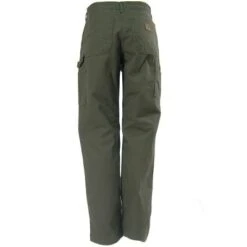 Carhartt Pants: Men's B111 MOS Green Flannel Lined Pants -Carhartt Outlet Workwear Store image 70530