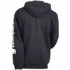 Carhartt Sweatshirts: Men's Black K288 BLK Midweight Pullover Hooded Sweatshirt