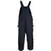 Carhartt Overalls: Men's R37 BLK Black Cotton Duck Zip Bib Overalls